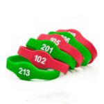 Dual Frenquency Ic Id Silicone Wristbands