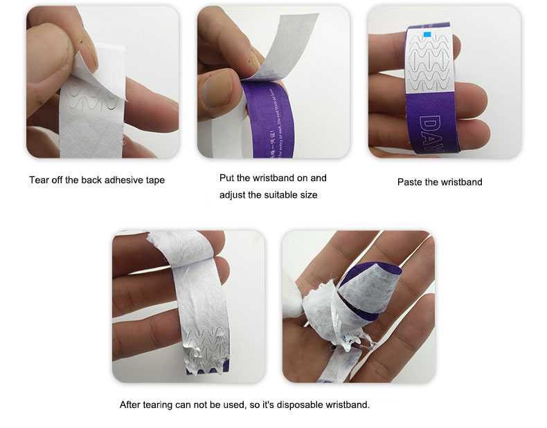 How-to-use-Tyvek-bracelet