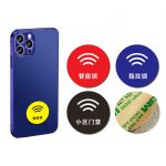 Nfc Stickers On Metal Surface 13.56mhz Rectangle 40*25mm