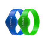 Rfid Proximity Silicone Wristbands-round Head