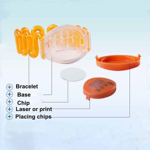 Sauna Plastic RFID Wristband Structure